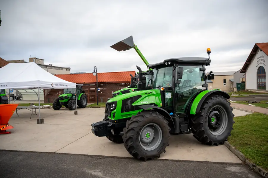 Traktor Deutz-Fahr na firemnom školení Agrotechniky