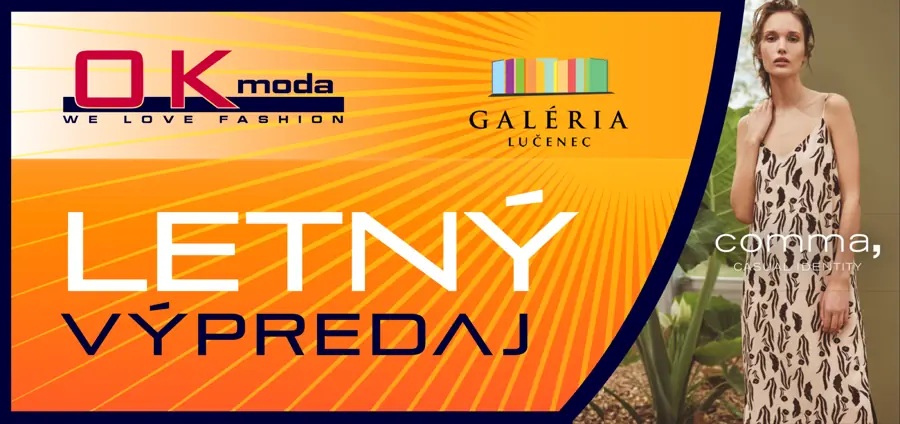 Billboard OK móda Letný výpredaj